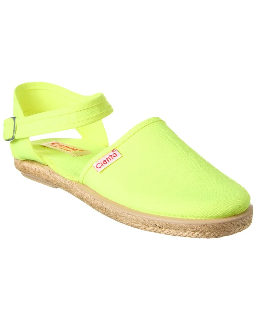 Valenciana Hebilla Liso Canvas Sandal by Cienta