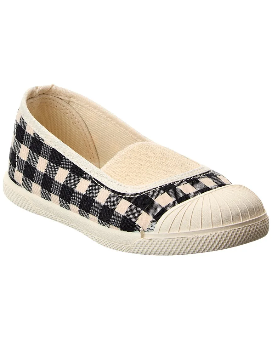 Gingham Canvas Sneaker by Childrenchic