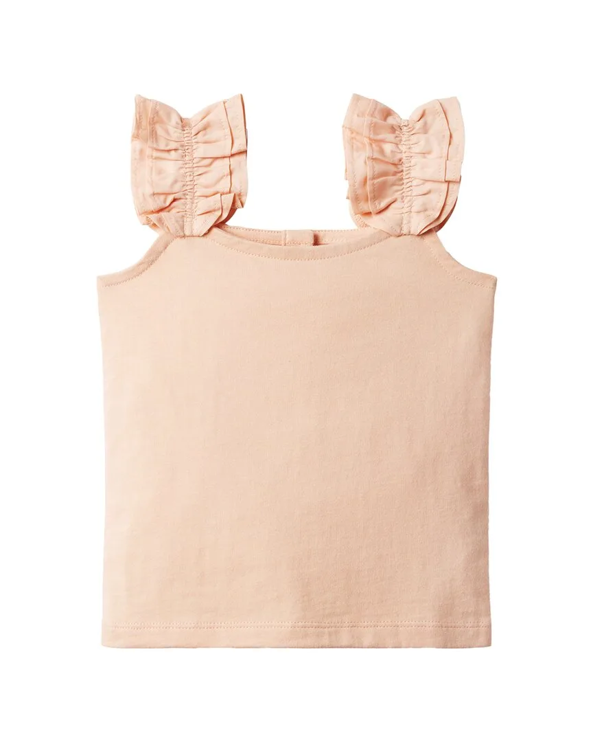 Ruffle Strap Jersey Top by Janie and Jack