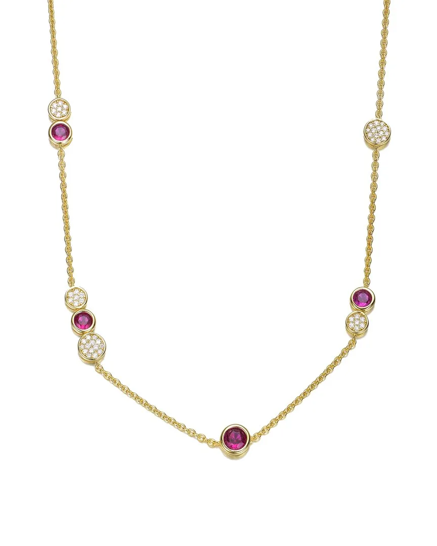Silver Cz Necklace by Gigigirl