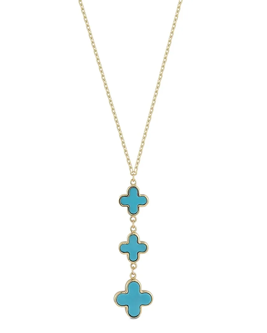 14K Clover Necklace by Ember Fine Jewelry