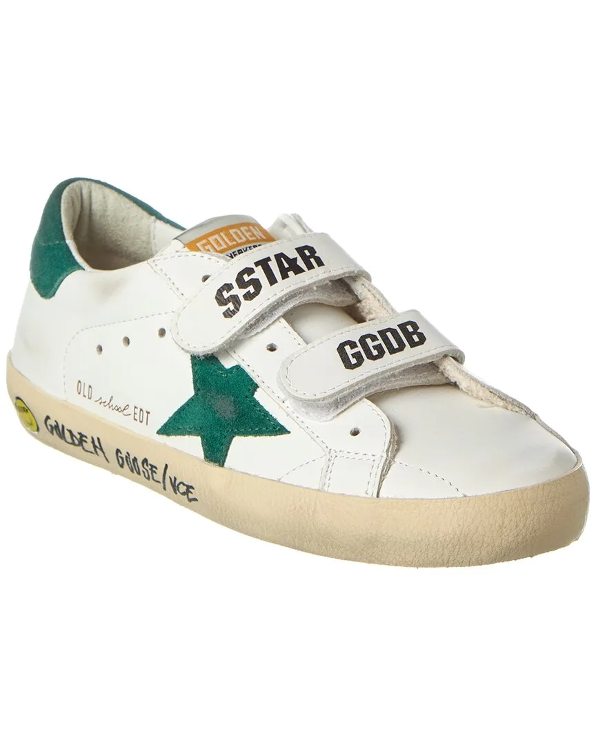 Old School Leather & Suede Sneaker by Golden Goose