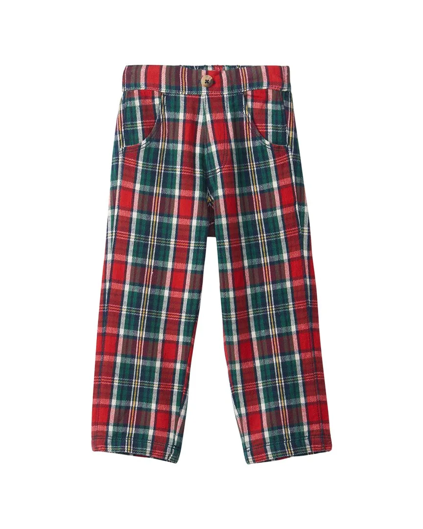 Winter Plaid Straight Leg Pant by Hatley