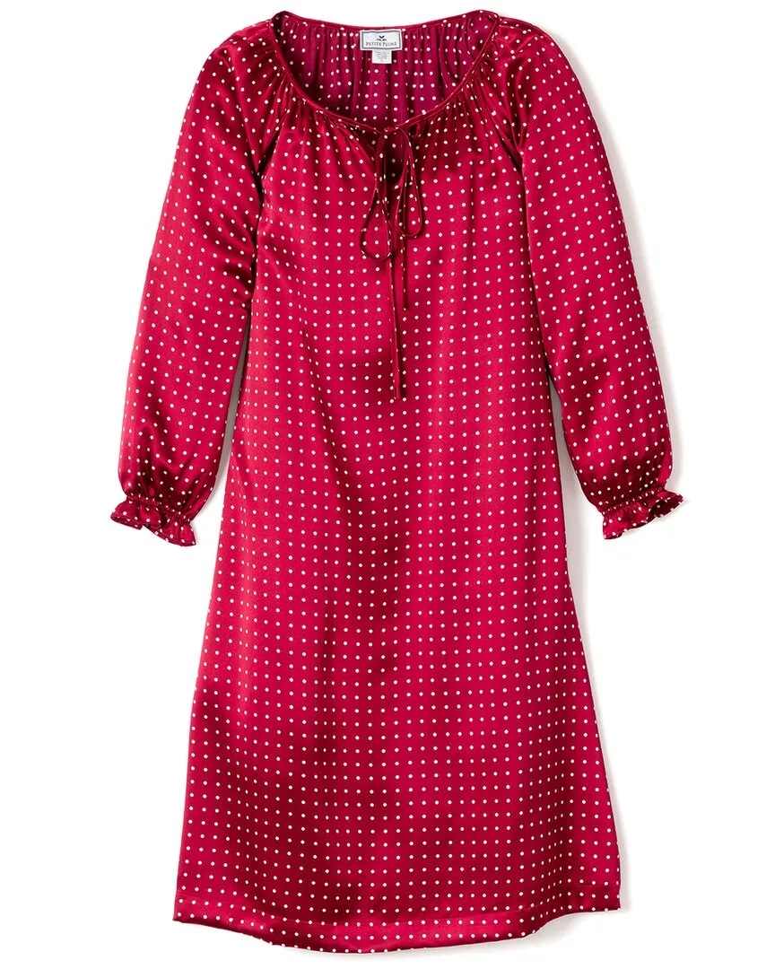 Delphine Silk Nightgown by Petite Plume