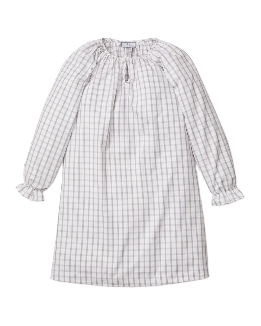 Twill Delphine Nightgown by Petite Plume