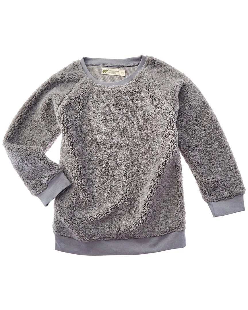 Monica + Andy Sherpa Crewneck Sweatshirt by Monica  Andy
