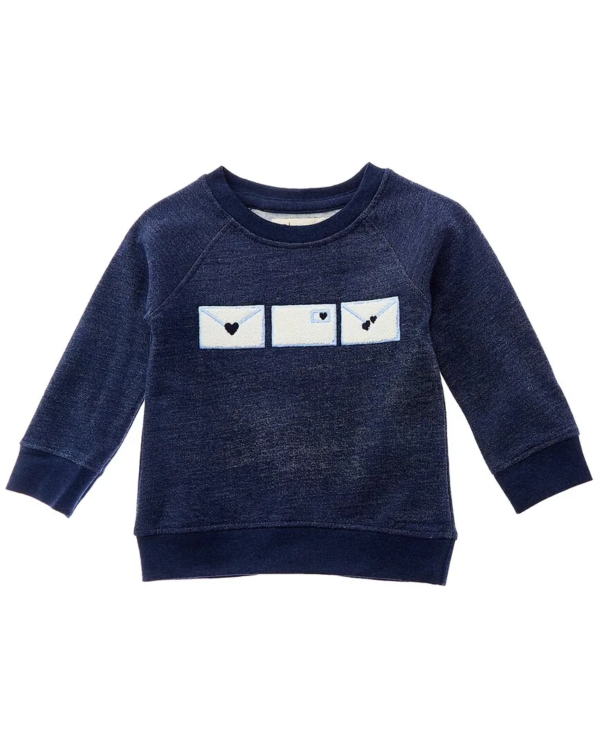 Monica + Andy Embroidered Crewneck Sweatshirt by Monica  Andy