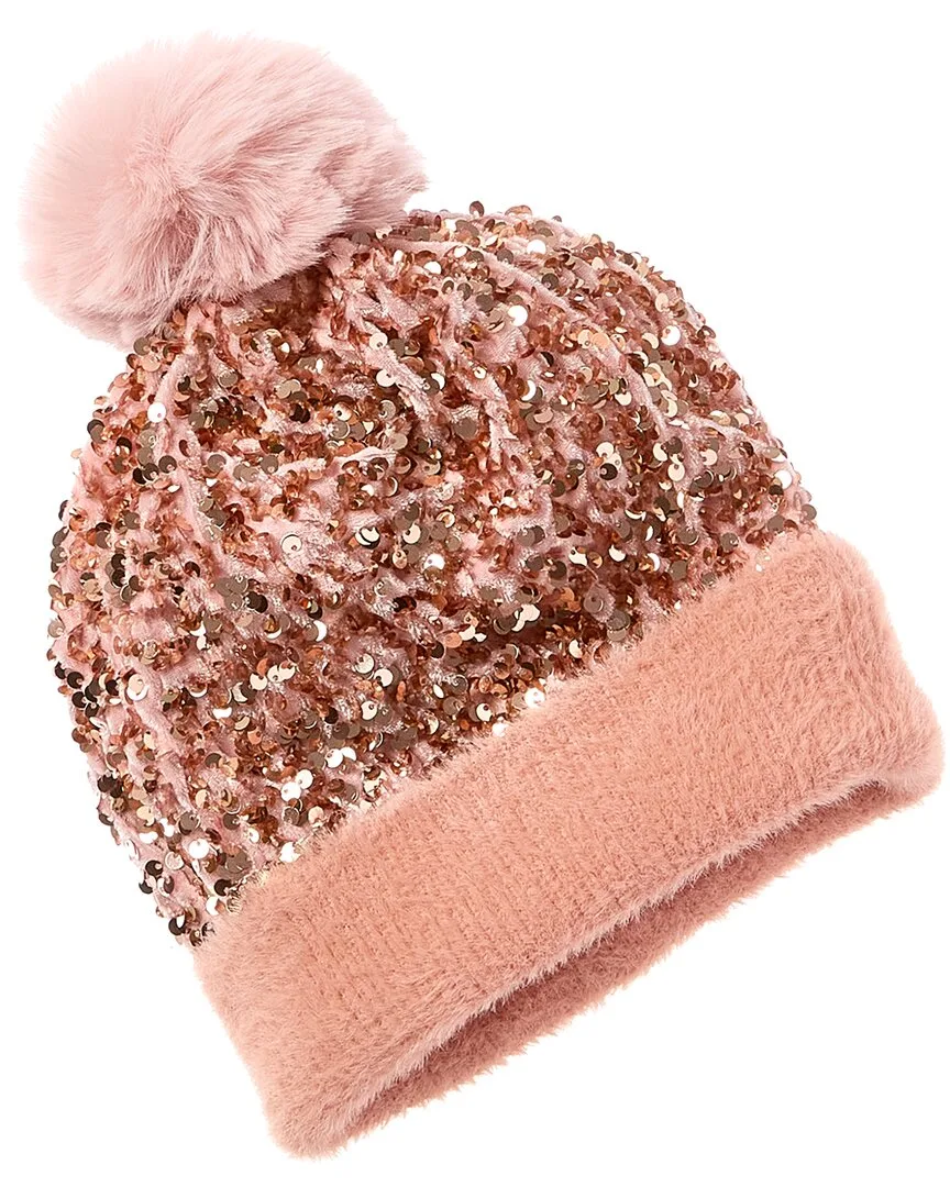 Sequin Beanie by Surell Accessories