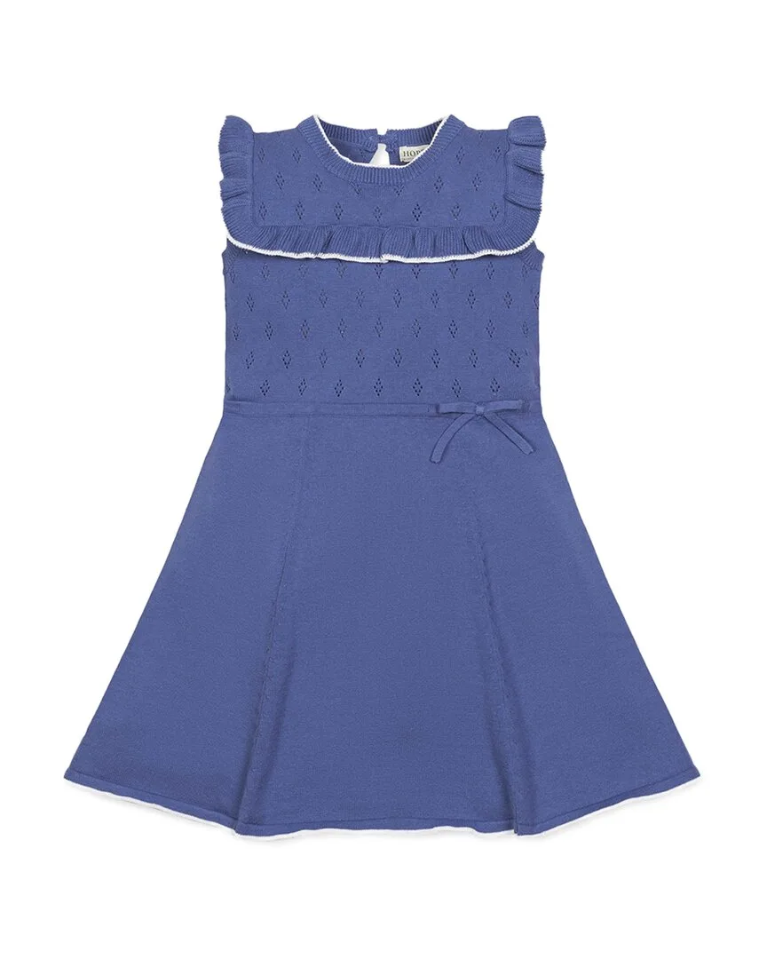 Ruffle Yoke Sweaterdress by Hope & Henry