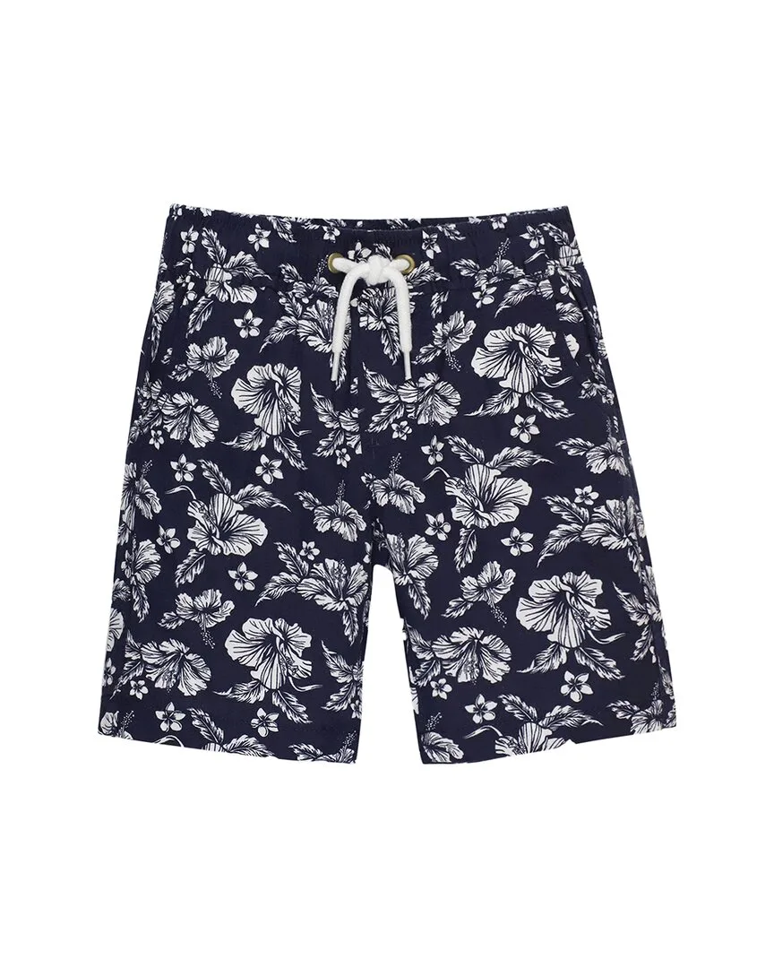 Pull-On Relaxed Linen-Blend Short by Hope & Henry