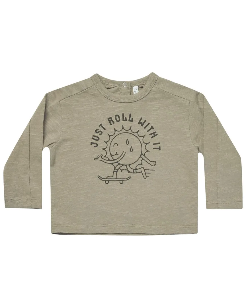 Paneled T-Shirt by Rylee & Cru