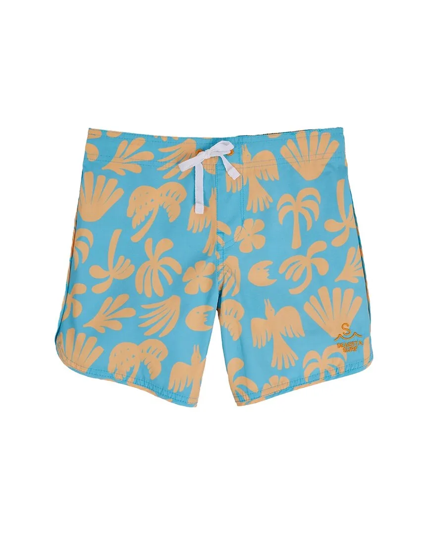 Seaesta Surf x Ty Williams Orange Sherbet Boardshorts by Seaesta Surf