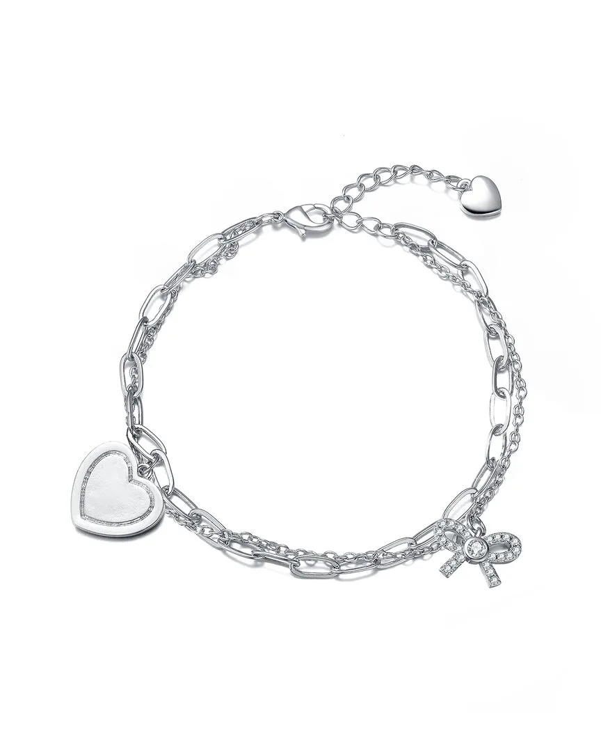 Silver Cz Bracelet by Genevive