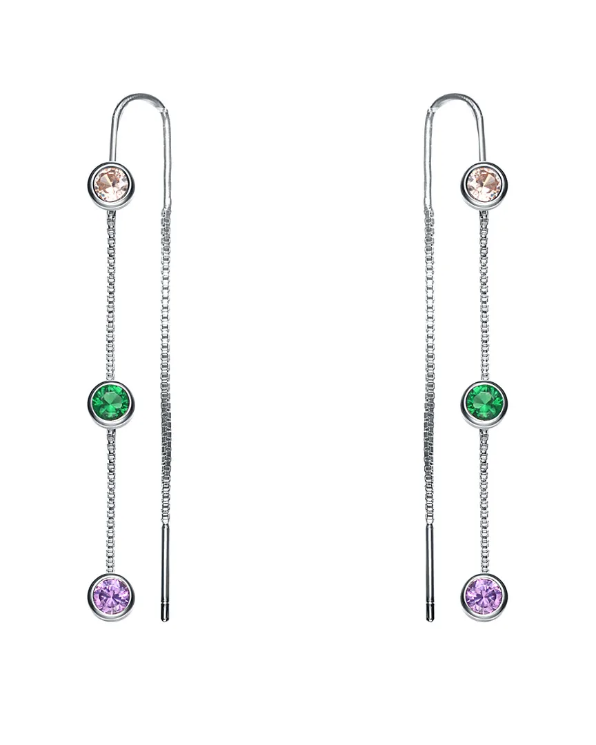 Silver Earrings by Genevive