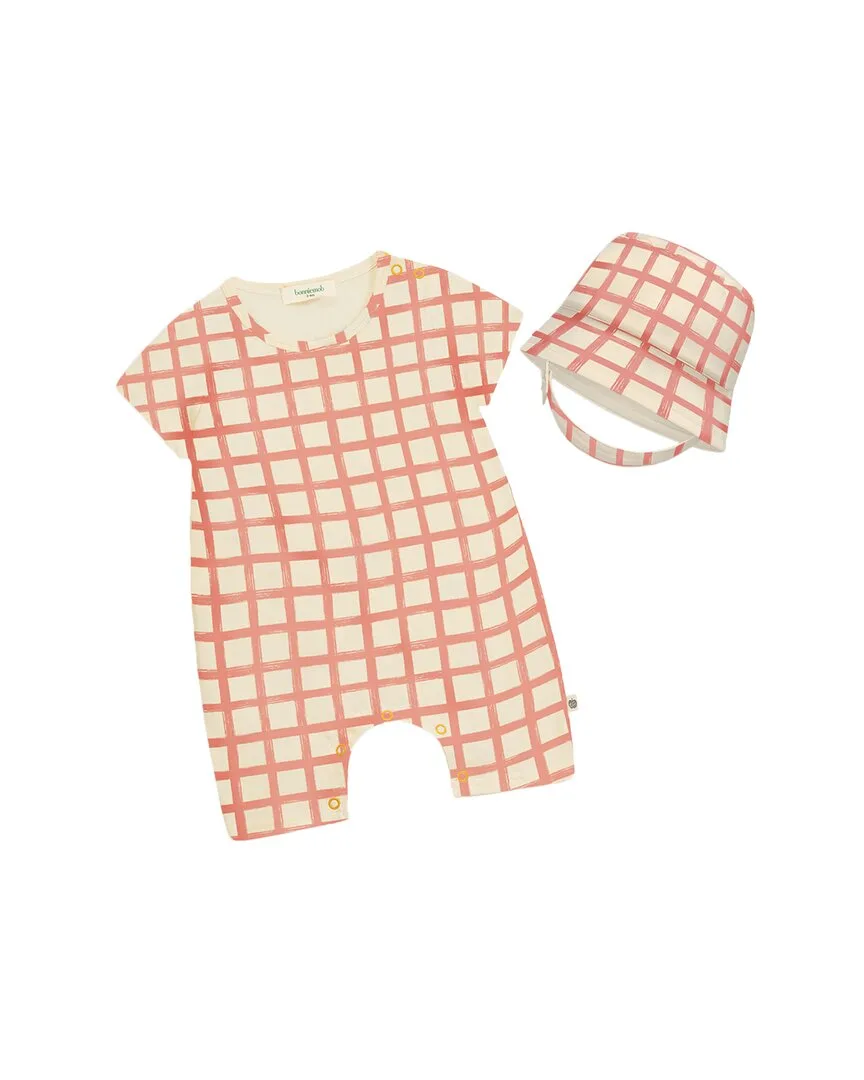 Shorty Playsuit & Hat Set by The Bonnie Mob
