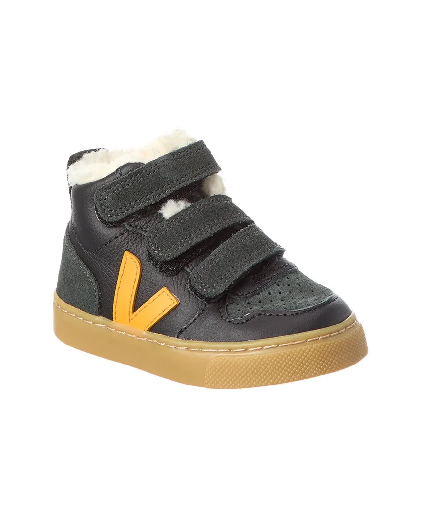 Small V-10 Mid Winter Chromefree Suede Sneaker by VEJA