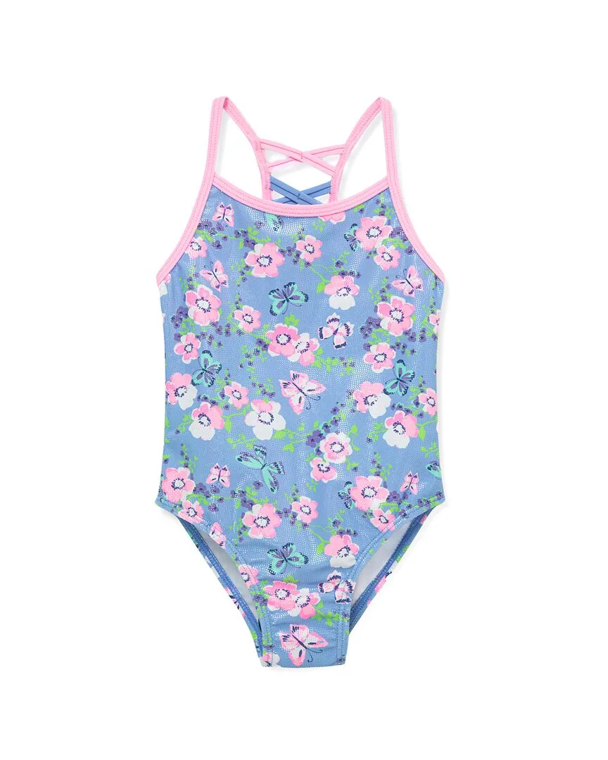 Foil Overlay Swimsuit by Flapdoodles