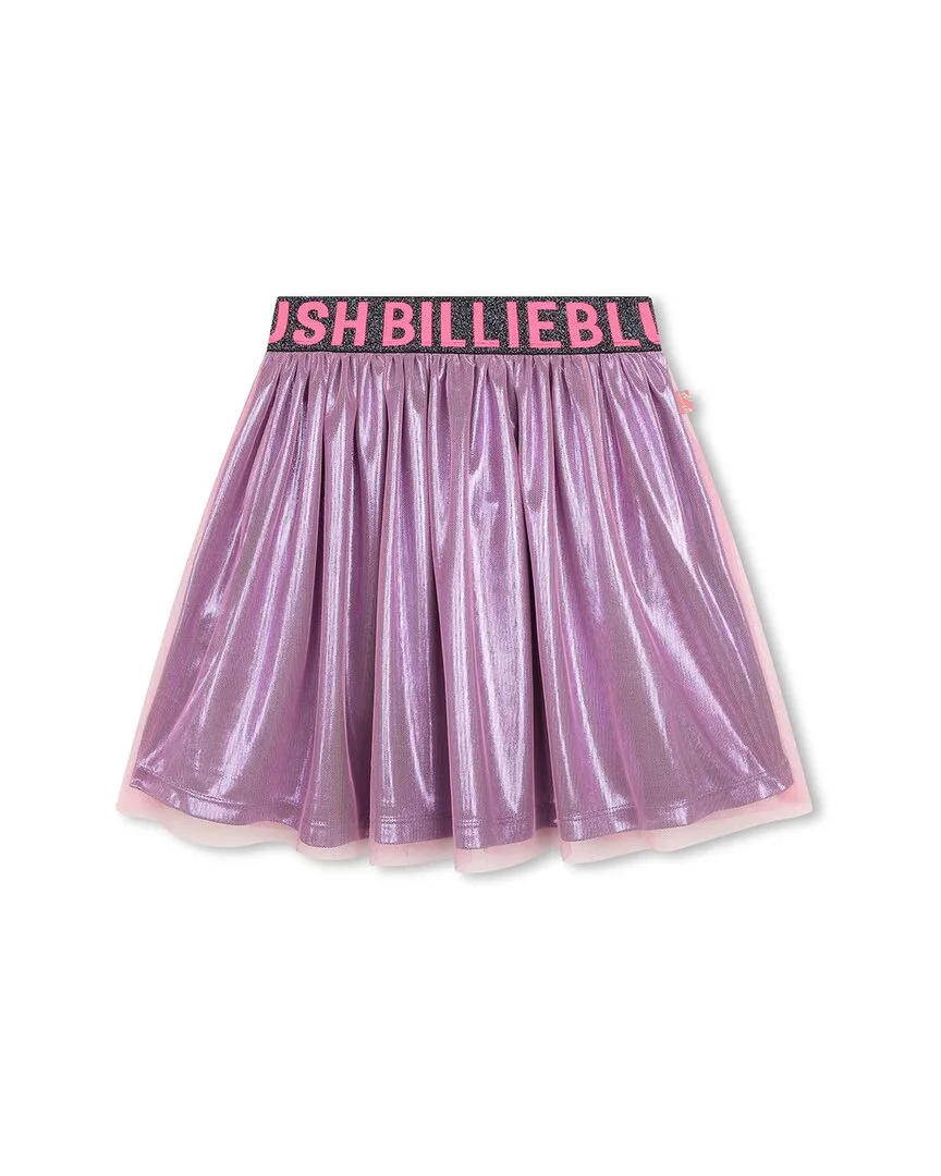 Metallic Tulle Skirt by Billieblush