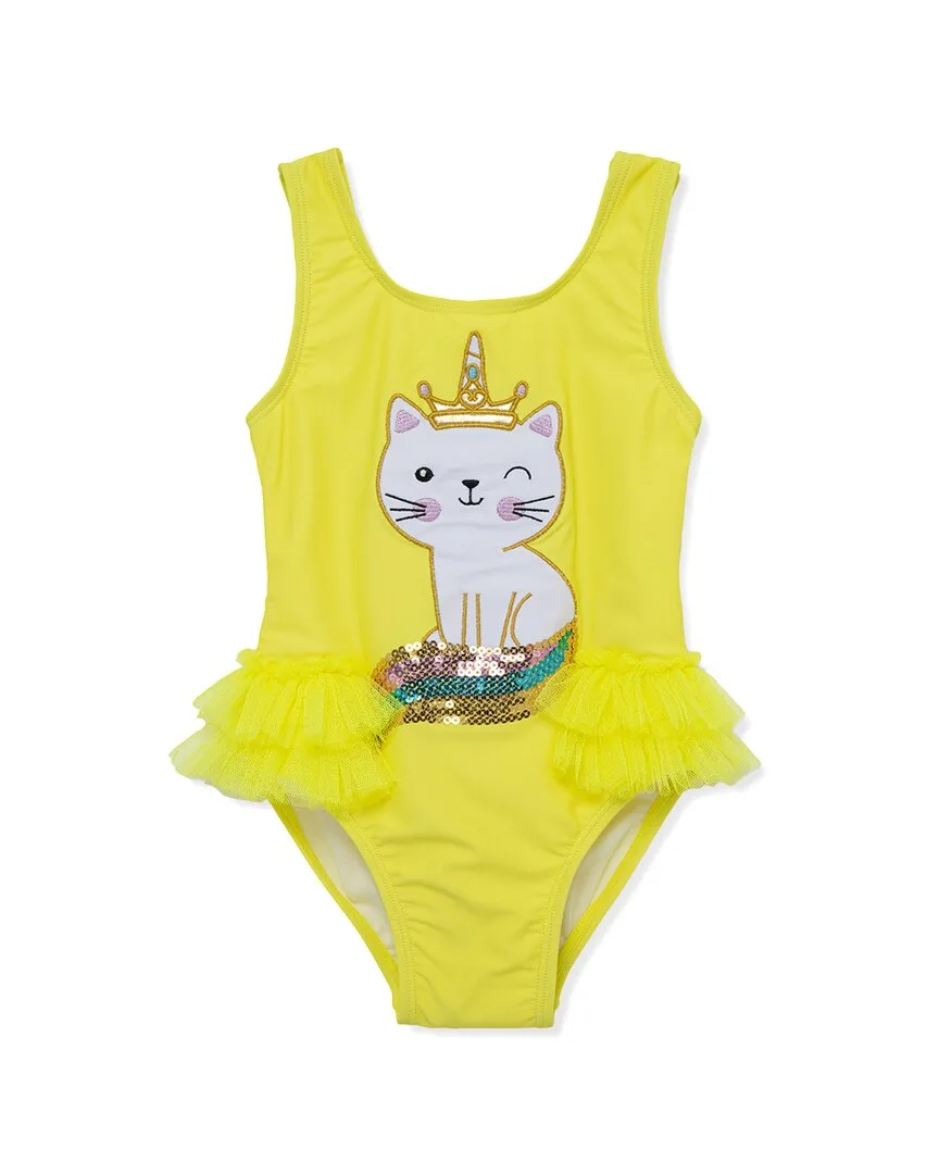Cat Swimsuit by Flapdoodles