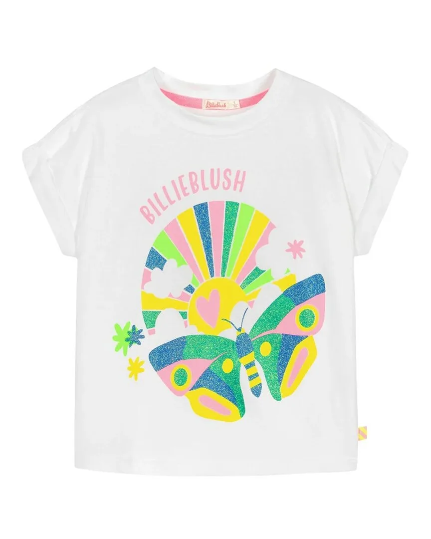 Butterfly Logo T-Shirt by Billieblush