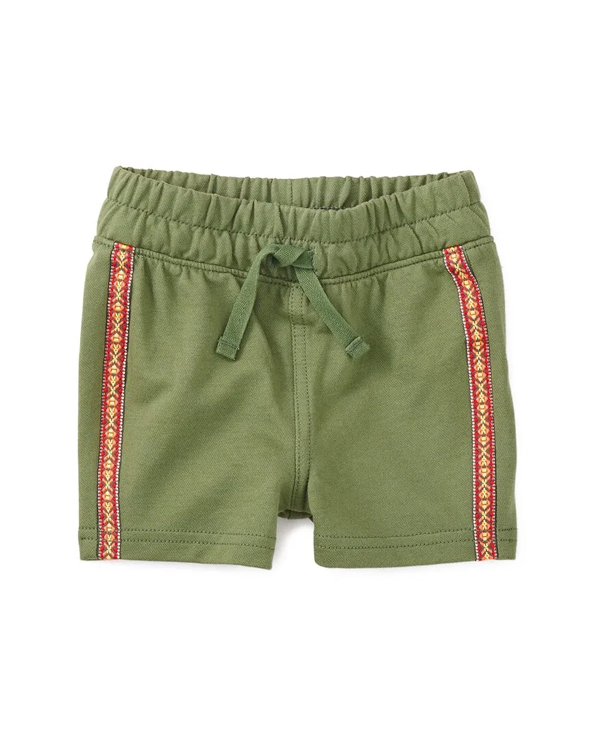 Jacquard Trim Baby Short by Tea Collection