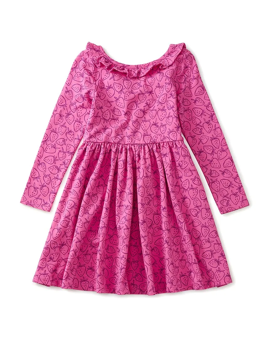 Ruffle Collar Ballet Dress by Tea Collection