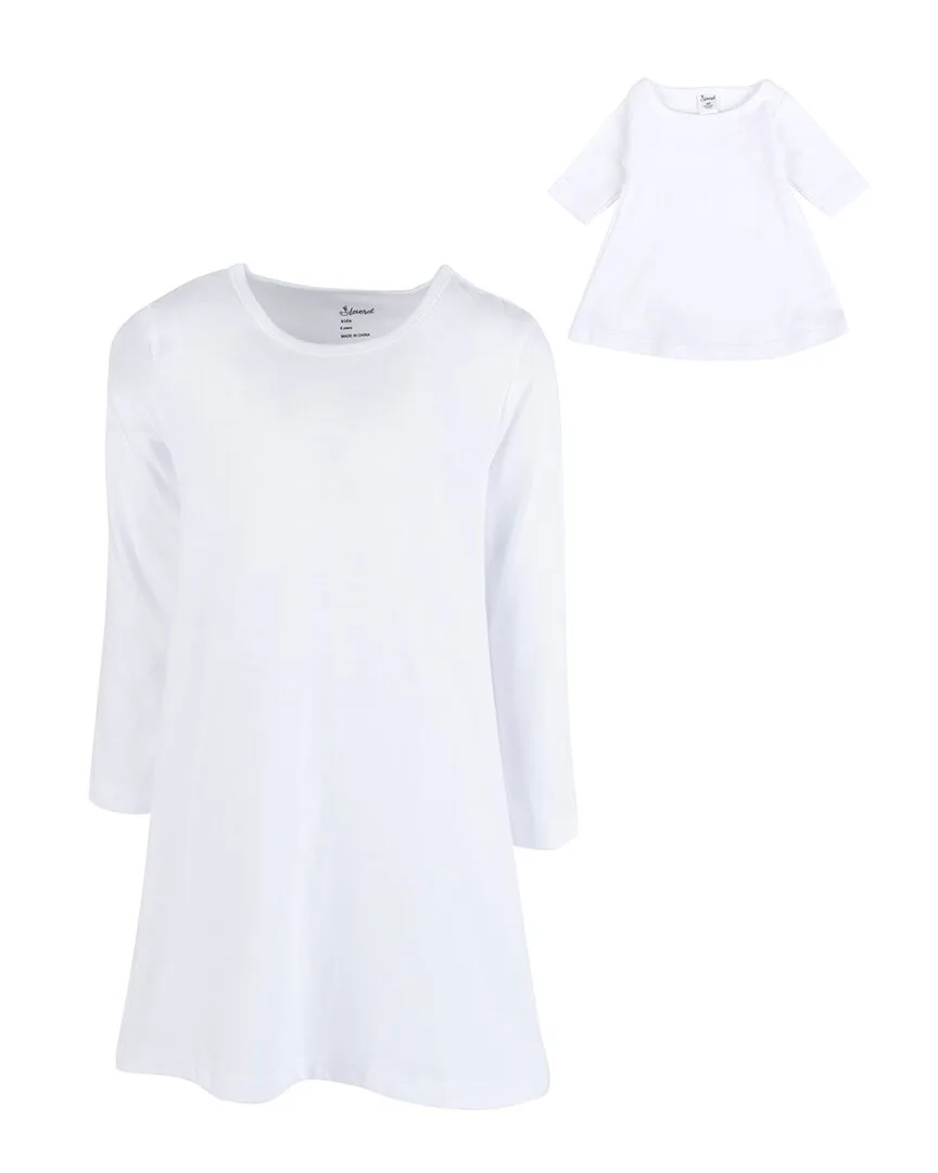 Matching Doll Dress by Leveret