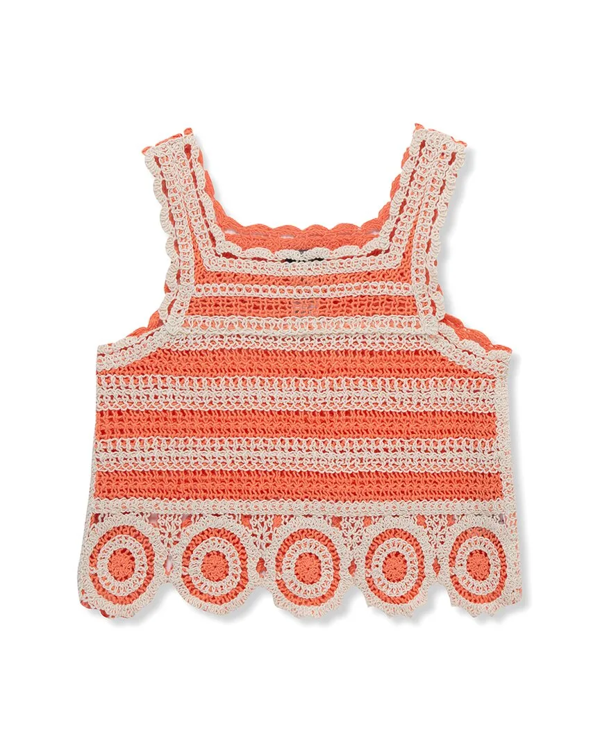 Crochet Knit Top by Truce