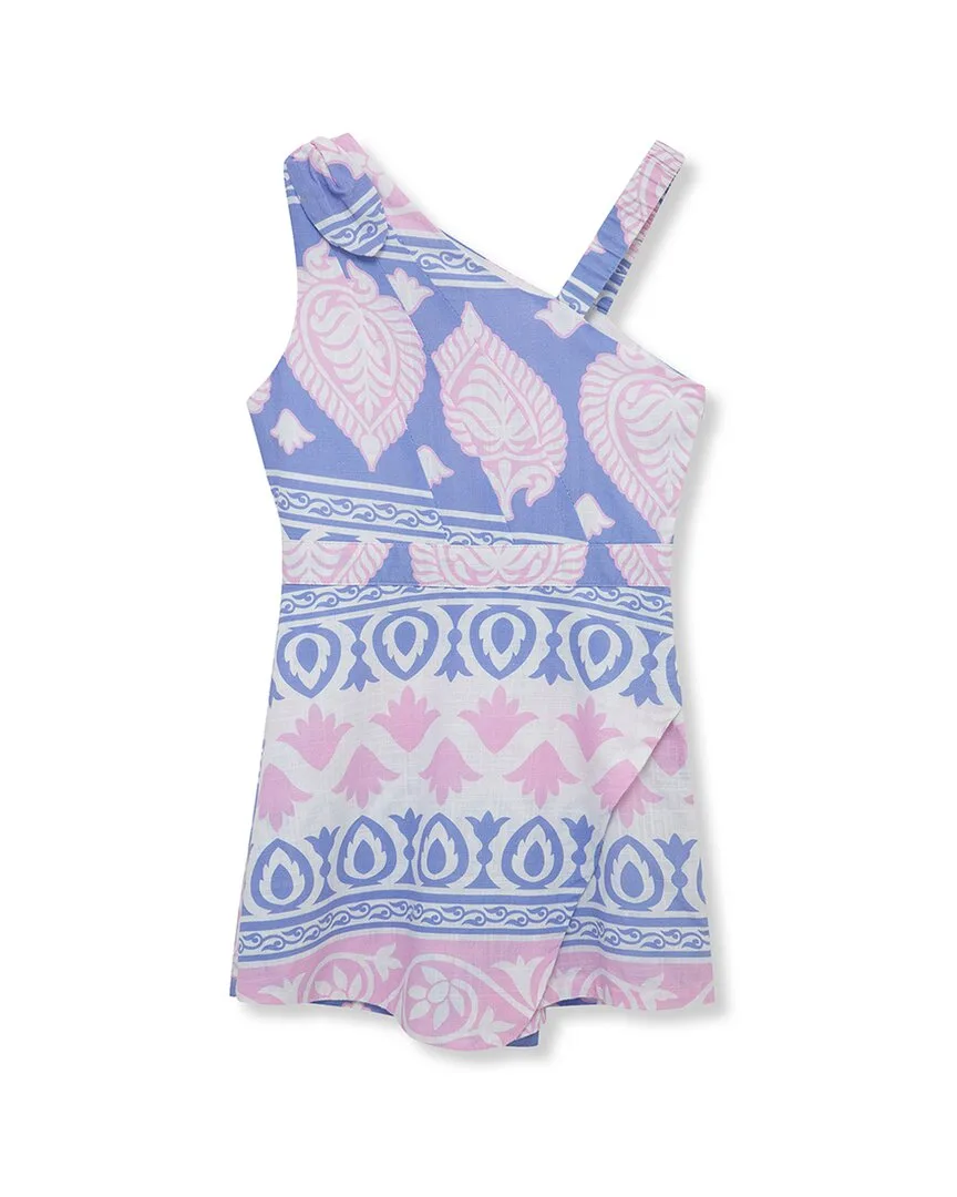 Asymmetrical Tie Romper by Habitual