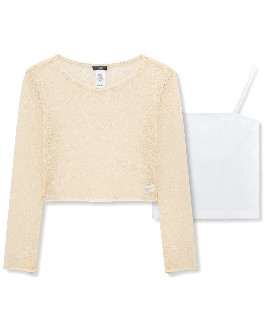 Loose Knit Top & Tank Set by Truce