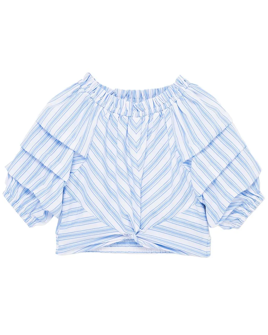 Jagger Ruched Sleeves Top