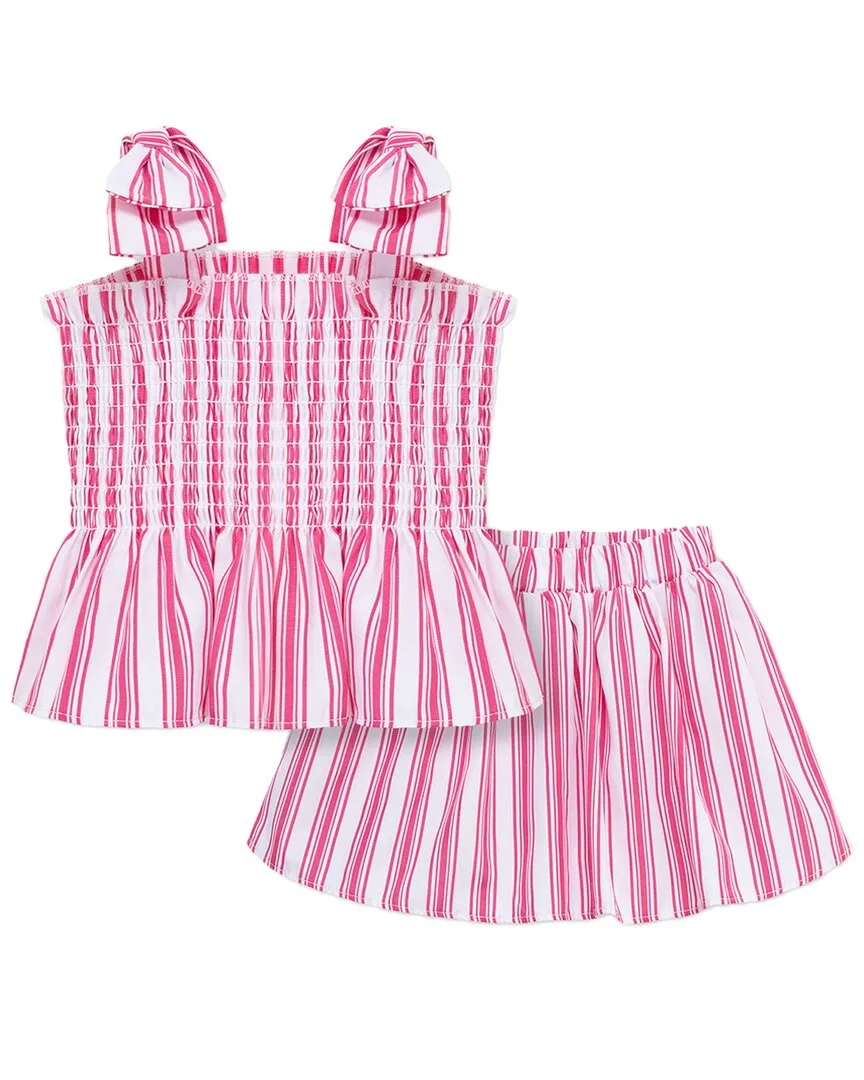 Smocked Top Short Set