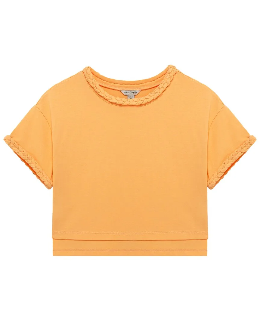 Braided Sleeve Top by Habitual