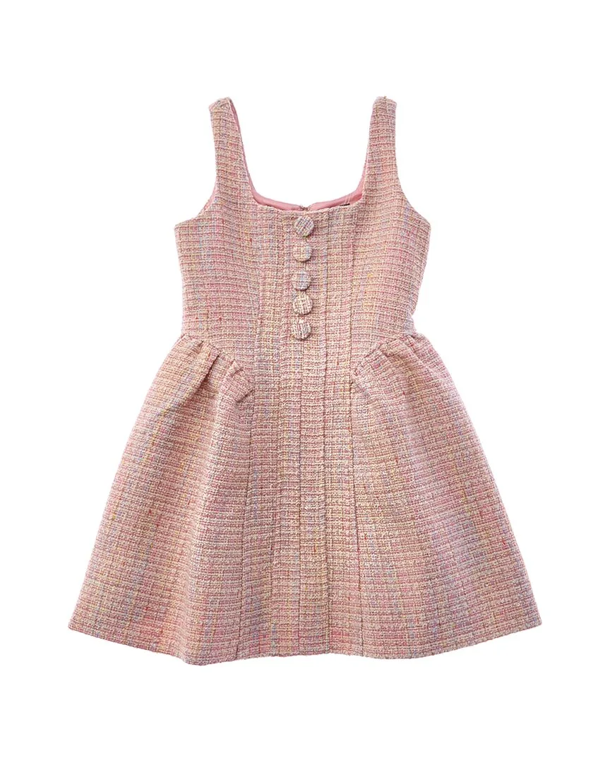 Jade Wool-Blend Mini Dress