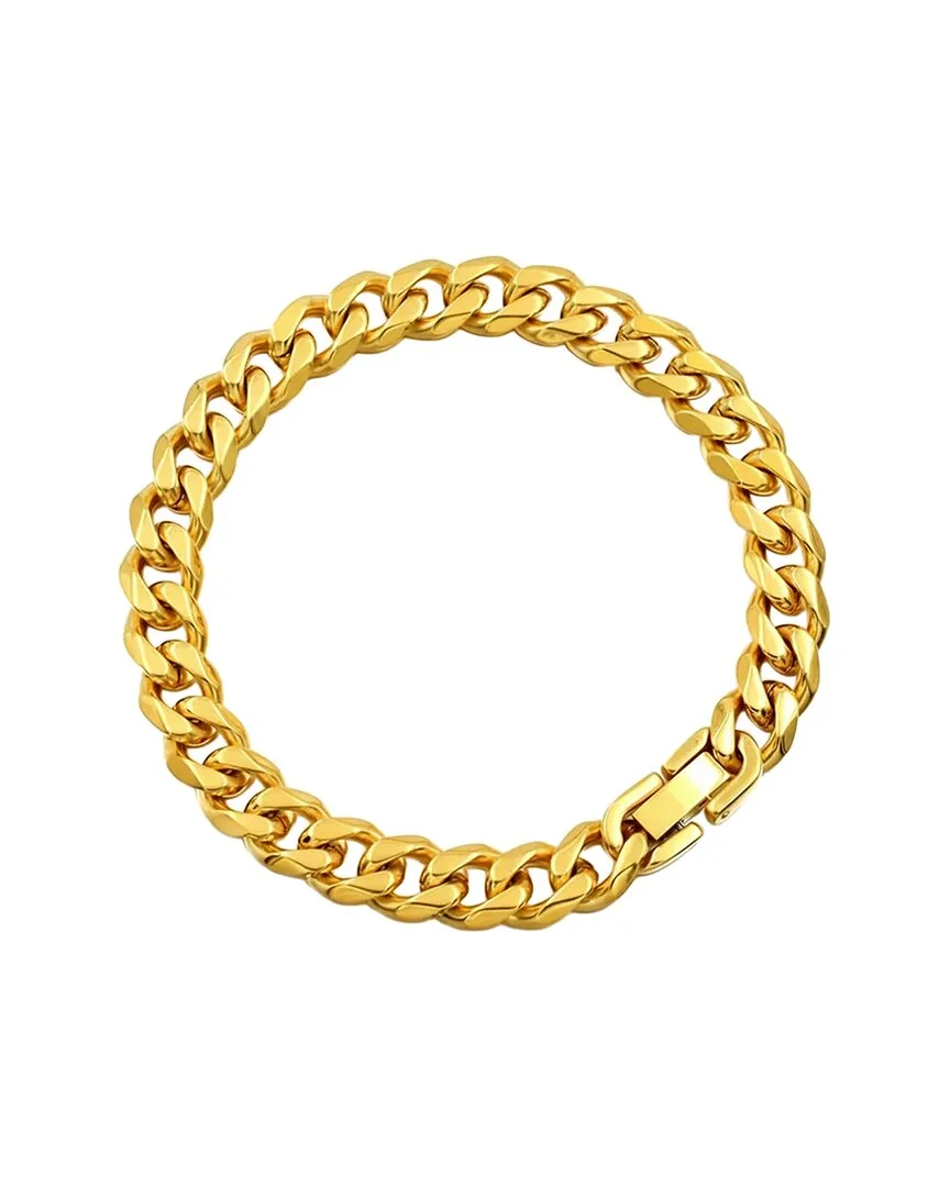 18K Plated Italian Link Bracelet by Stephen Oliver