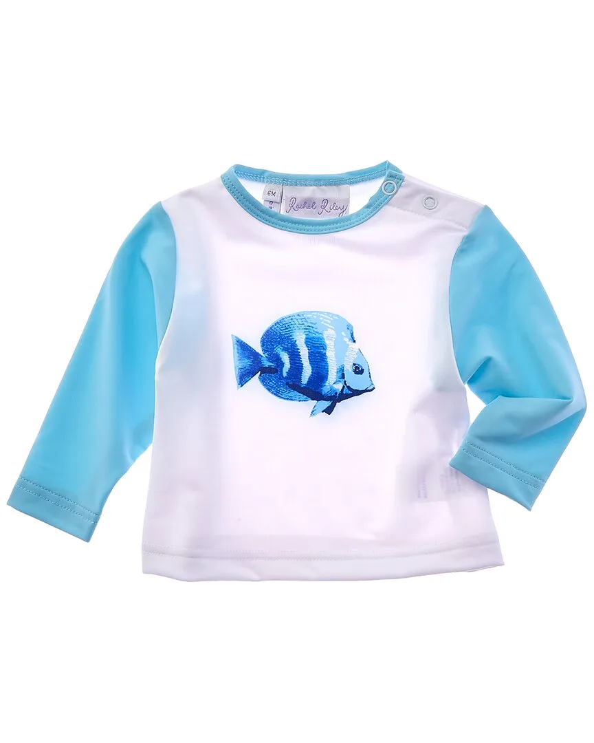 Tropical Fish Rash Guard by Rachel Riley