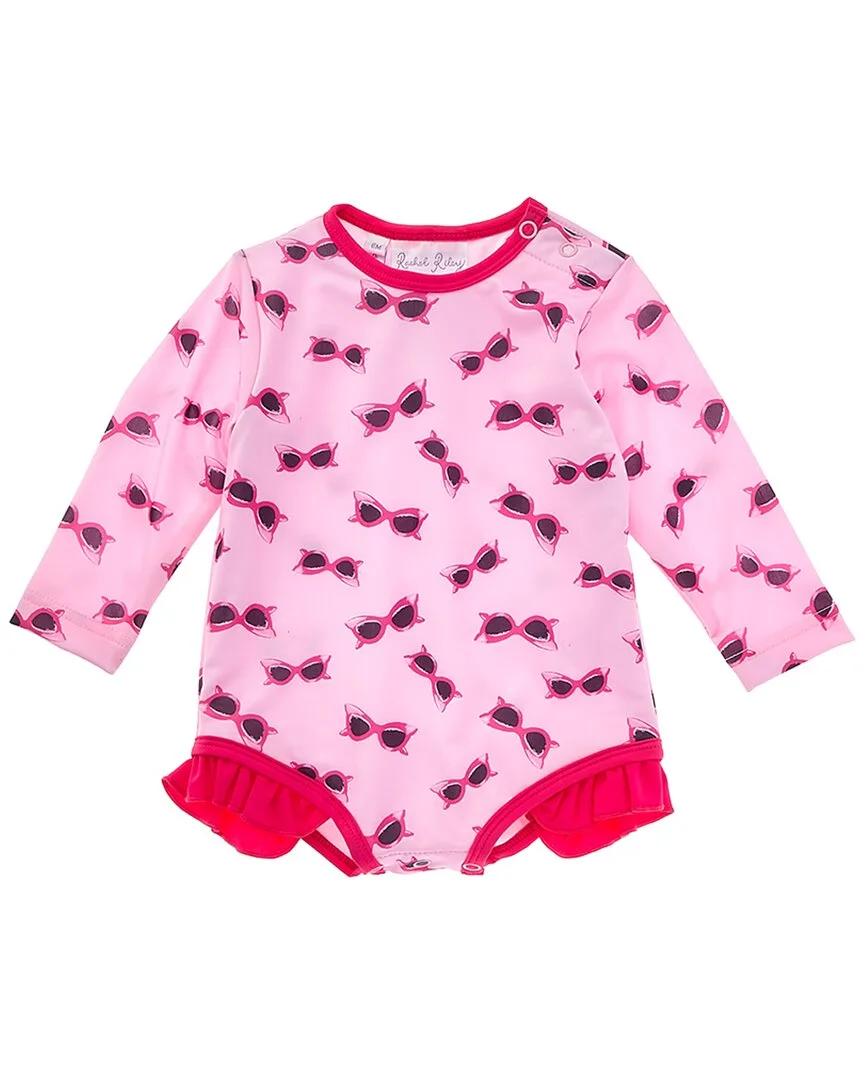 Sunglasses Frill Rash Guard by Rachel Riley