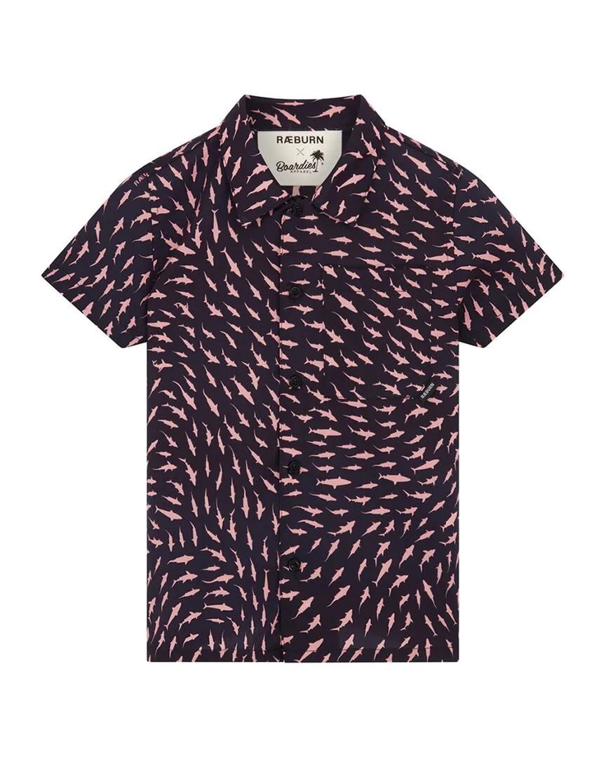 Boardies x Raeburn Sharks Open Collar Shirt by Boardies