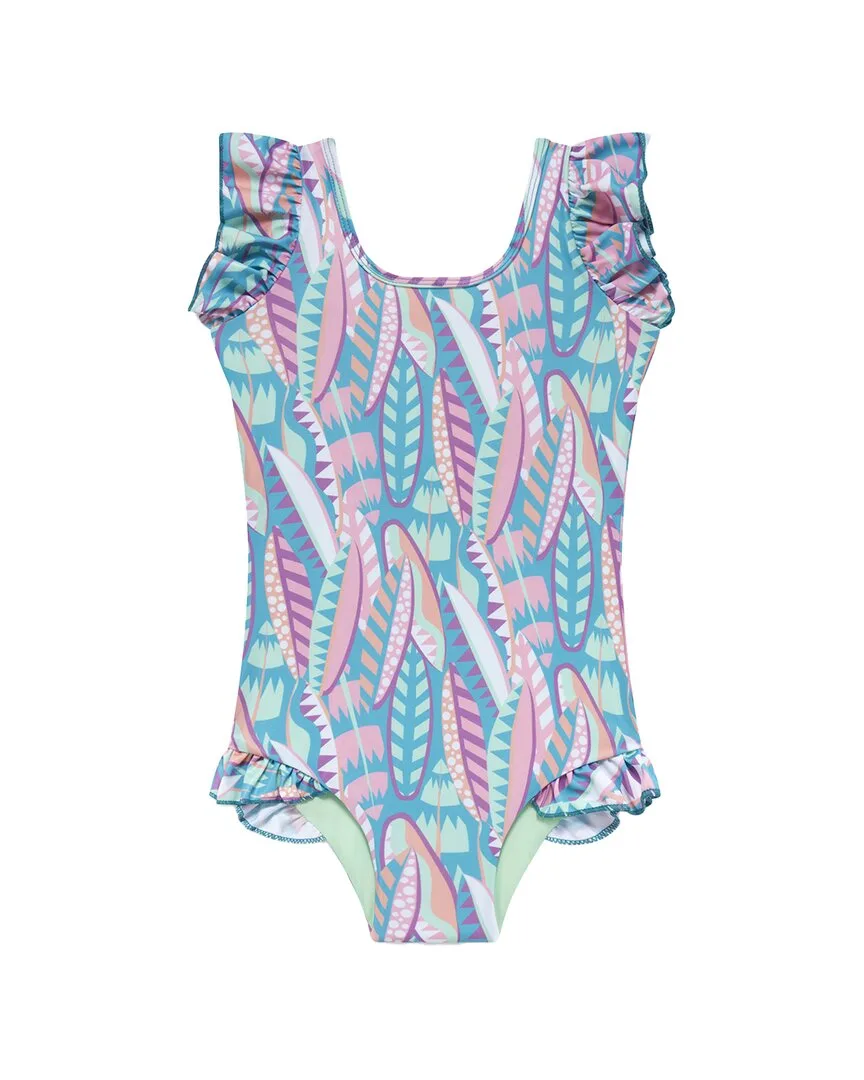 Long Board Ruffles Swimsuit by Boardies
