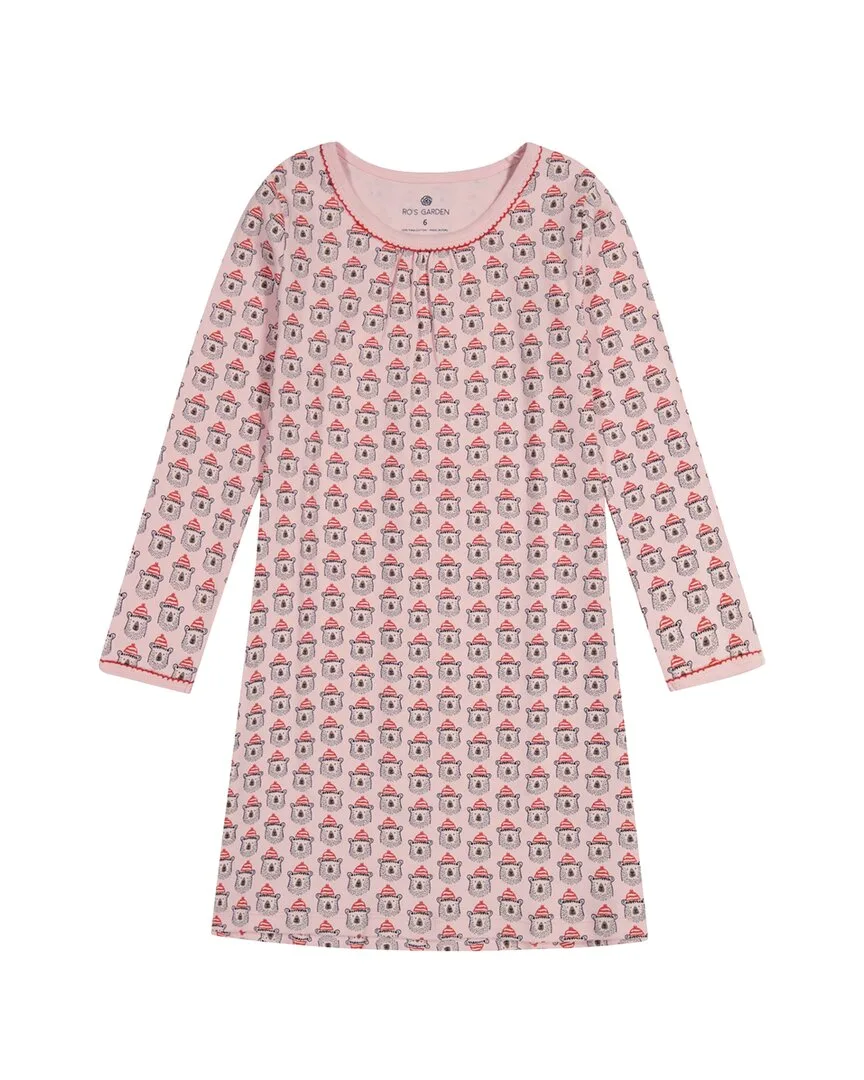 Bizzy Bear Lounge Dress by Ros Garden