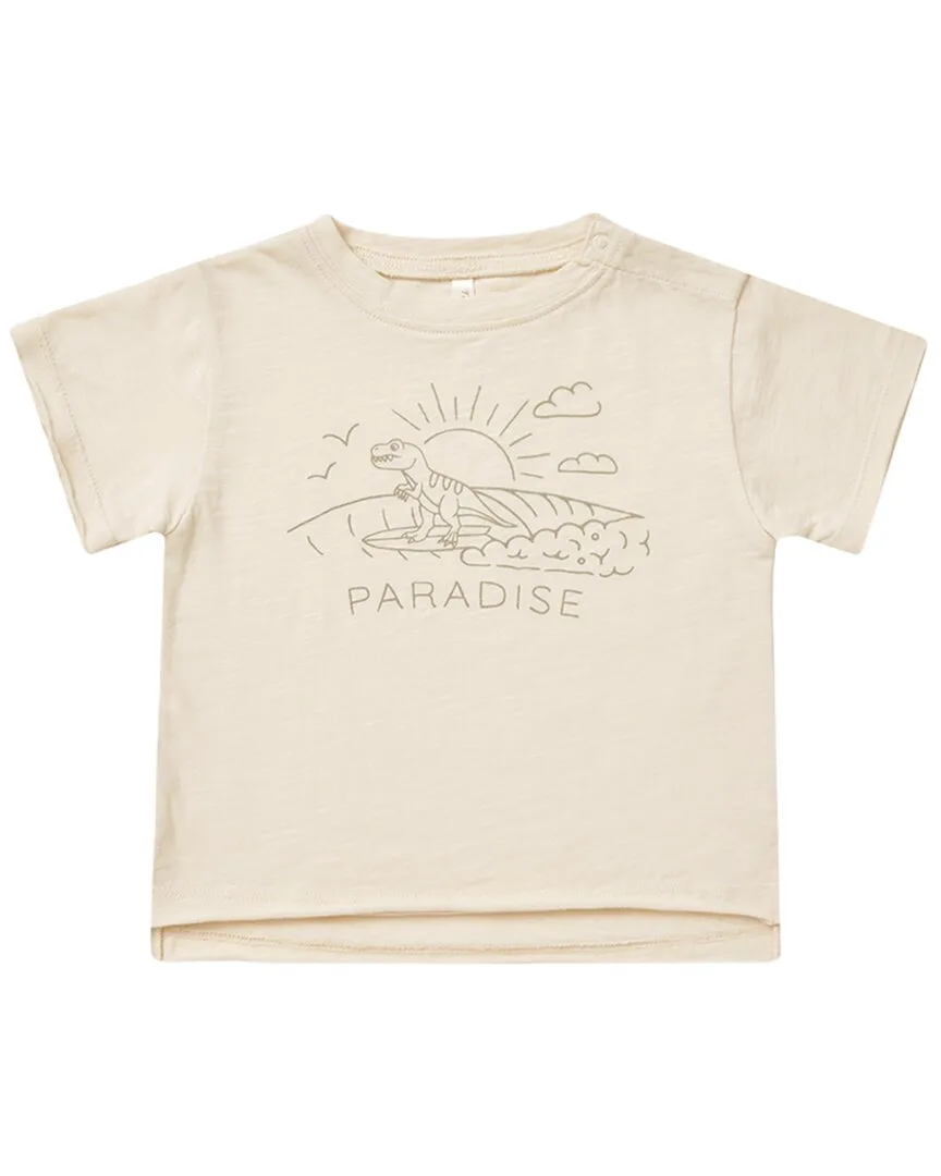 Rylee + Cru Collective Raw Edge T-Shirt by Rylee & Cru