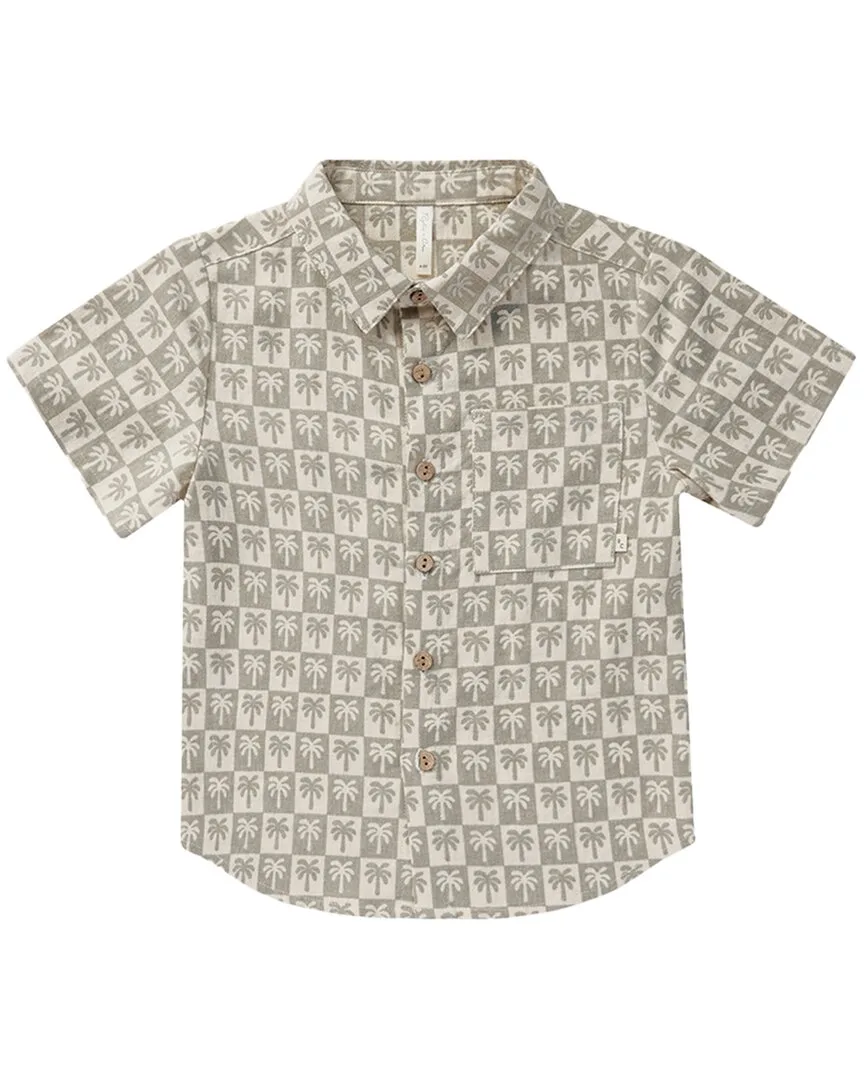 Collective Collared Linen-Blend Shirt by Rylee & Cru