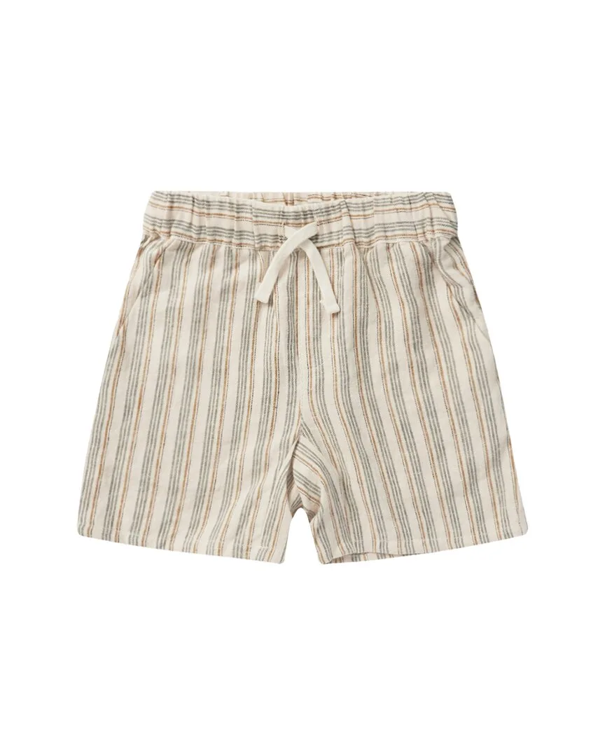 Collective Bermuda Linen-Blend Short by Rylee & Cru