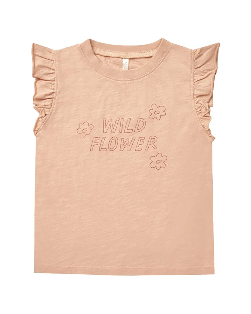 Collective Ruffled Tank by Rylee & Cru