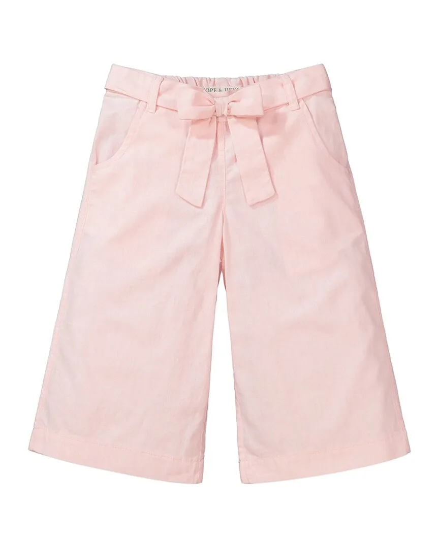 Wide Leg Crop Bow Pant by Hope & Henry