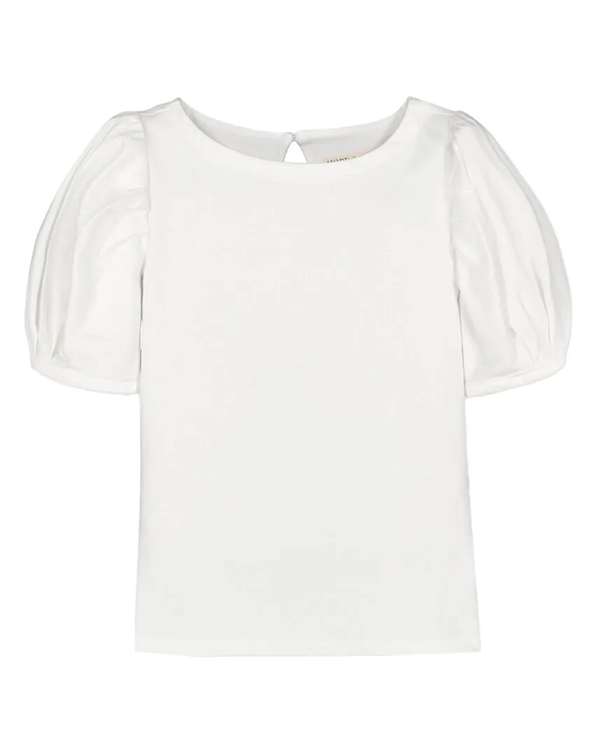 Bubble Sleeve Top by Hope & Henry