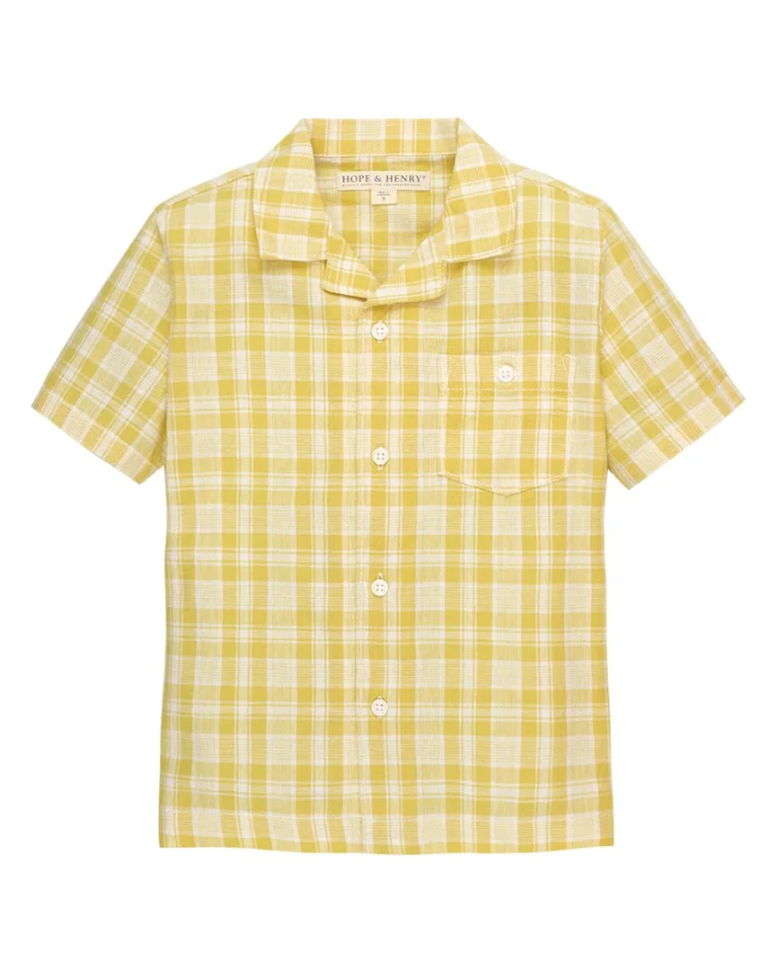 Short Sleeve Camp Shirt by Hope & Henry