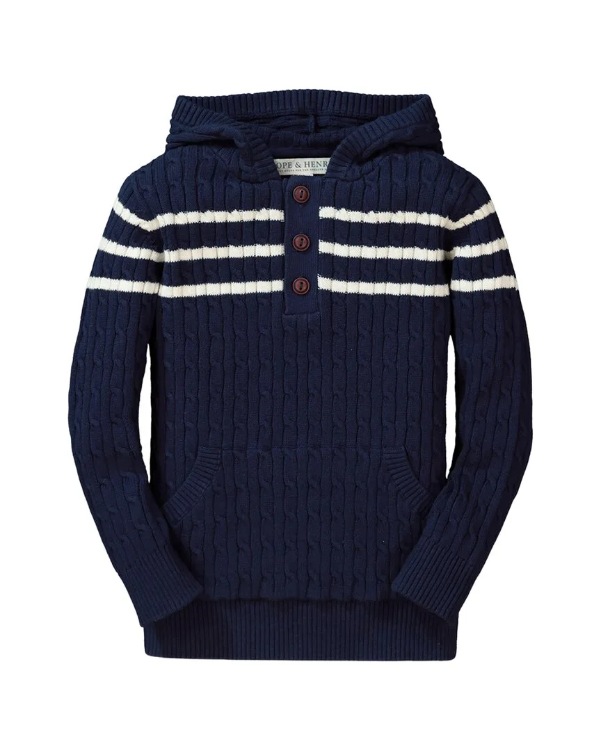 Hooded Pullover Sweater by Hope & Henry