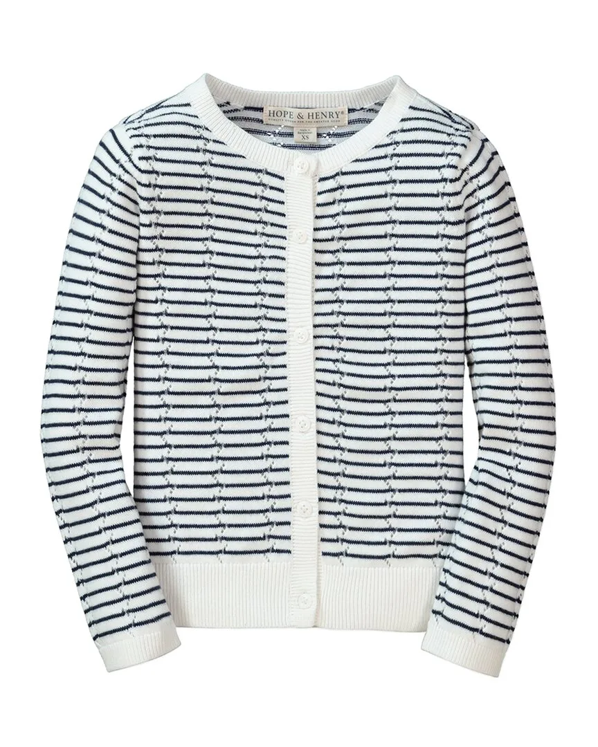 Pointelle Cardigan by Hope & Henry