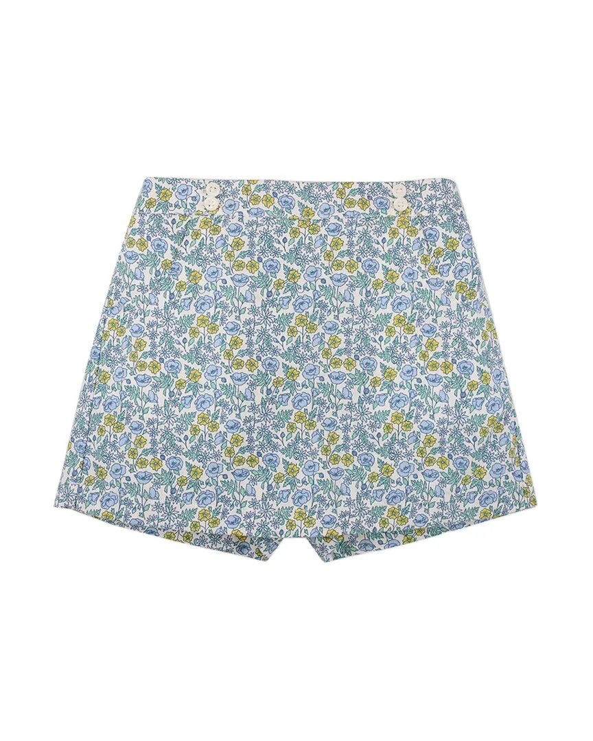 Button Front Skort by Hope & Henry